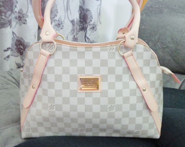 BOLSA LV (xadrez creme)